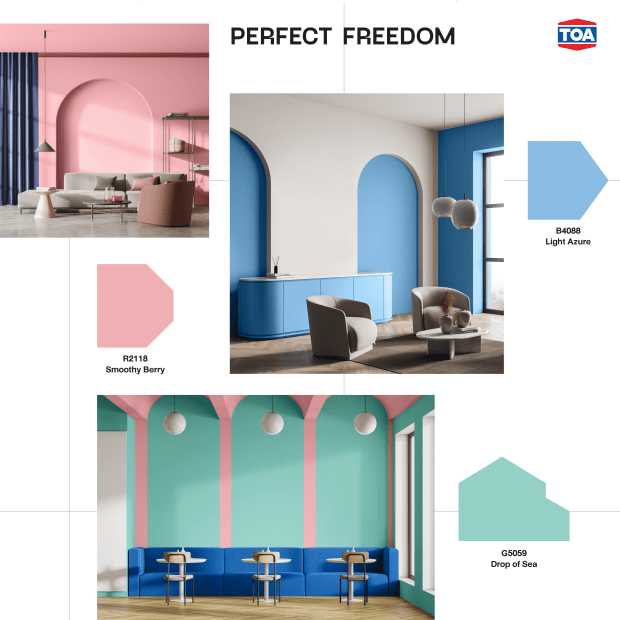 TOA Color Trends 2023 “Living Forward” ก้าวสู่อนาคตผ่านเฉดสีใหม่ ...