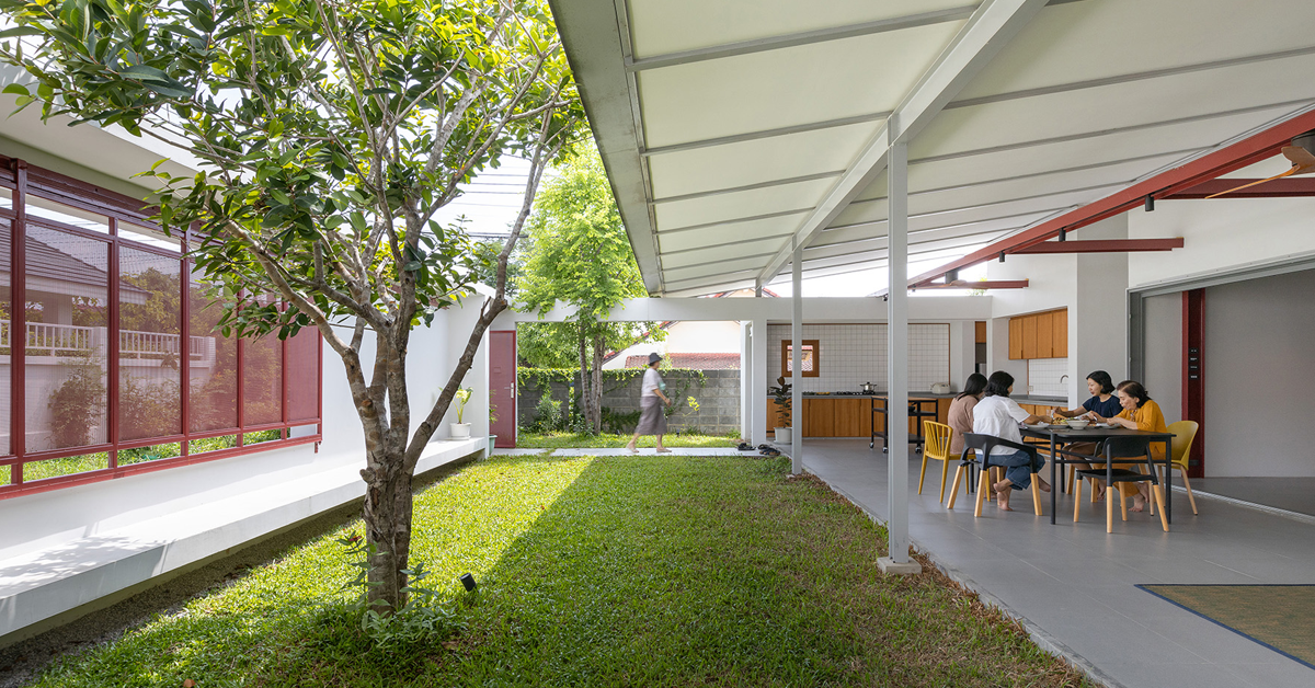 EE House ดีไซน์ที่ไม่ปล่อยให้ถนนรกร้าง คั่นกลางระหว่างบ้านพี่บ้านน้อง