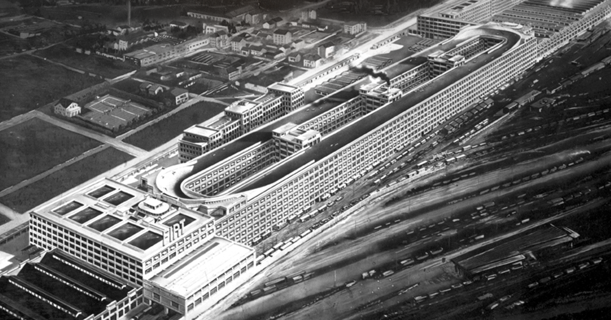FIAT Lingotto Factory สนาม test-drive ลอยฟ้า บนโรงงานผลิตรถ ที่แม้กระทั่ง Le Corbusier ก็ยังเคยแวะมาใช้บริการ
